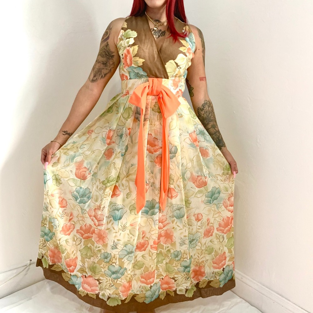 Rare Vintage 60's 70's Women's Dress